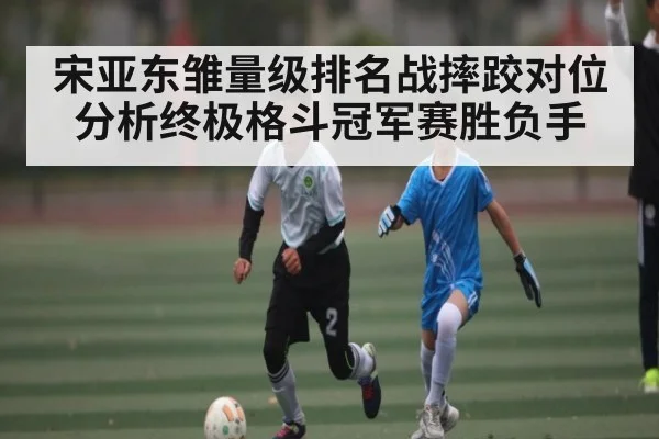 宋亚东雏量级排名战摔跤对位分析终极格斗冠军赛胜负手